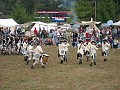 The Feast of the Hunters Moon is held in West lafayette Indiana every fall. While it has grown over the years they have tried to maintain the authenticity of the period. Trappers, pipers, bagpipes and drummers!